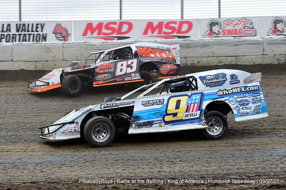 Schott, Brown top morning matinee at King of America; Duvall grabs 16th spot