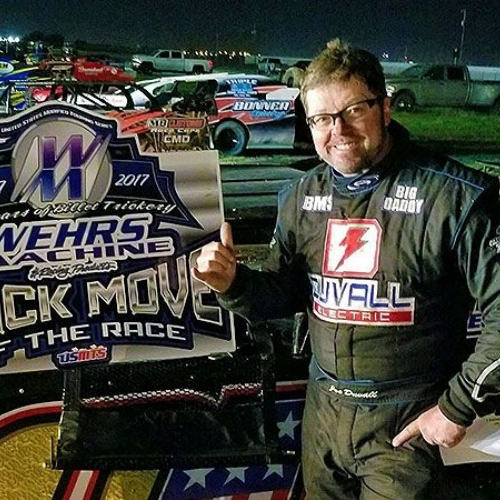 Joe Duvall won the Wehrs Machine & Racing Products 