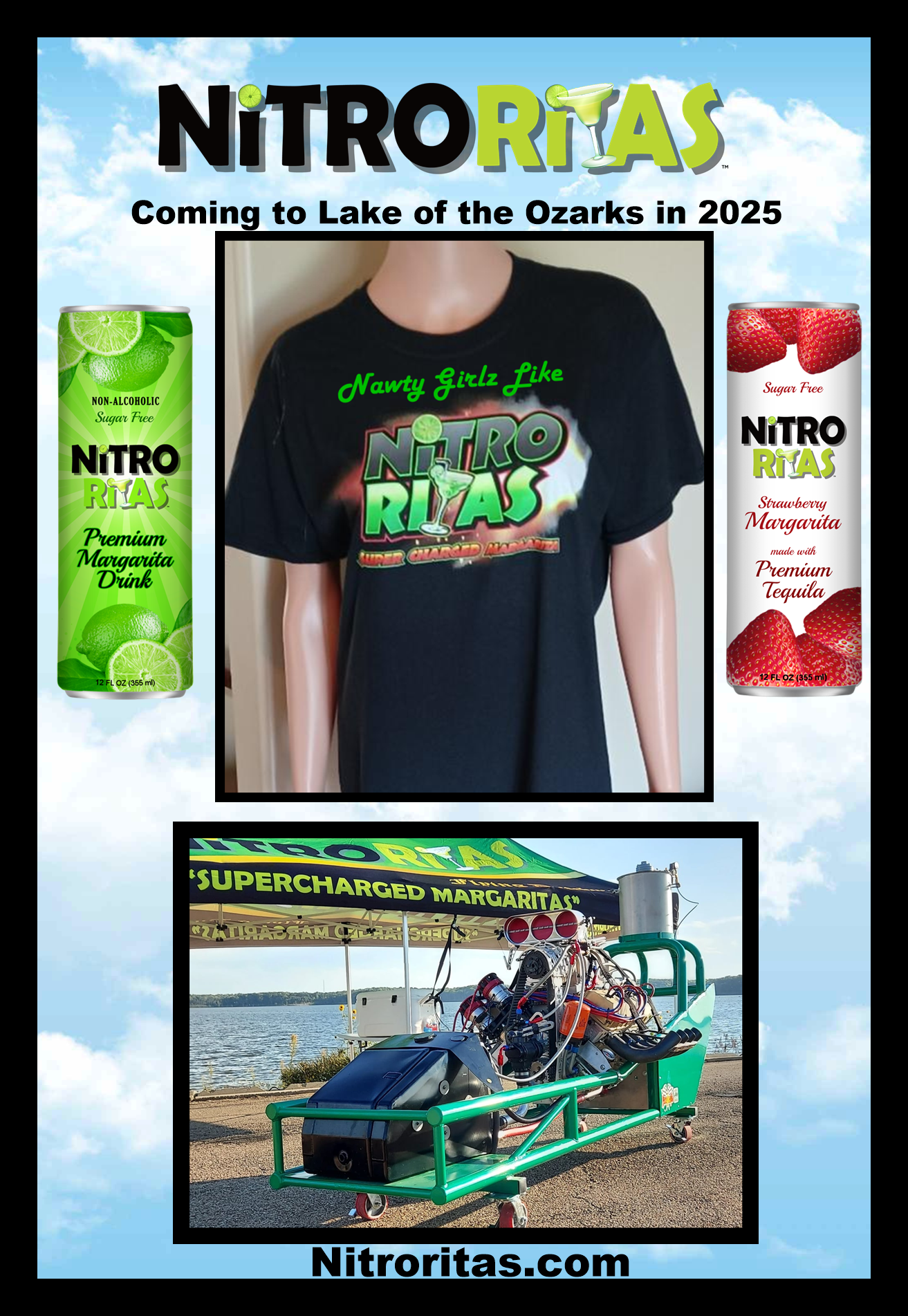 NitroRitas will be based at Lake of the Ozarks in 2025.. NitroRitas will be based at Lake of the Ozarks in 2025..