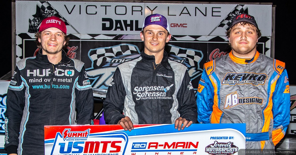 Sorensen goes the distance for USMTS win at Mississippi Thunder Speedway Sorensen goes the distance for USMTS win at Mississippi Thunder Speedway