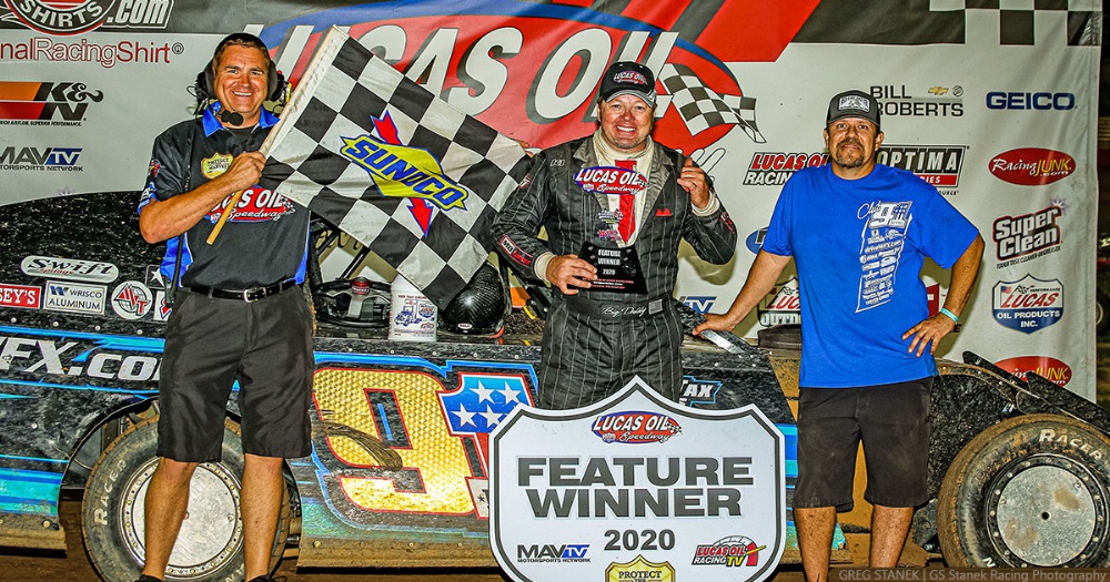 Duvall tops USRA action at Lucas Oil Speedway