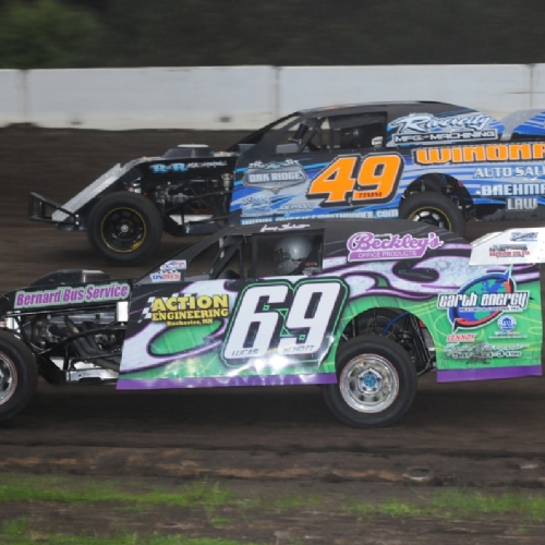 Heat race with Bob Timm