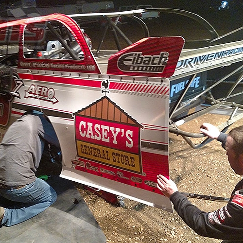 USMTS practice at the Cotton Bowl Speedway in Paige, Texas, on Wednesday, Feb. 8, 2017.