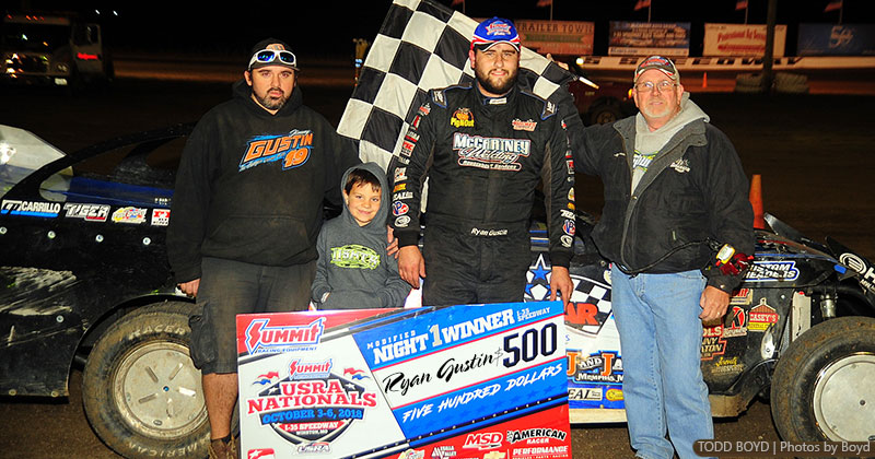 Gustin, Heeter, Jackson, Gulbrandson open Summit USRA Nationals in victory lane