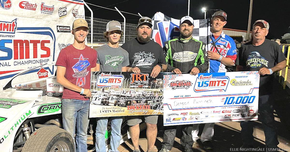 Ramirez rises in USMTS Juggernaut at Tri-State Speedway Ramirez rises in USMTS Juggernaut at Tri-State Speedway