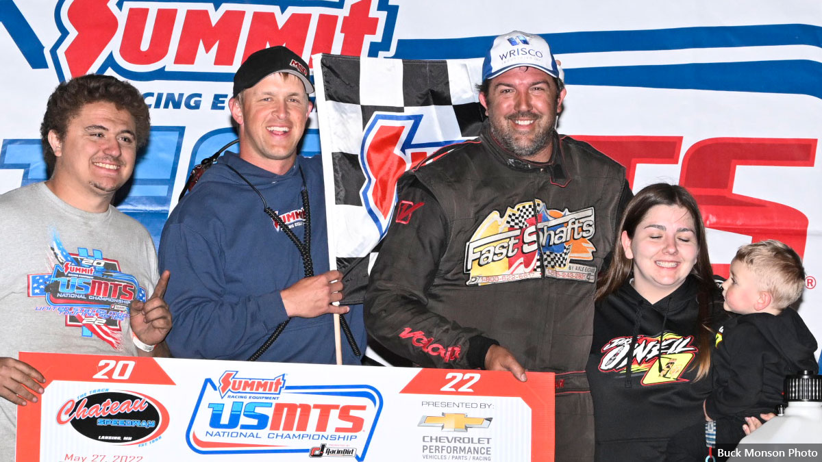 Mari marvelous in first USMTS triumph at Chateau Speedway Mari marvelous in first USMTS triumph at Chateau Speedway