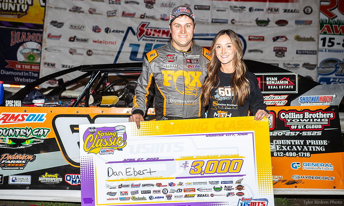 Ebert wins wild USMTS Spring Challenge opener in Webster City Ebert wins wild USMTS Spring Challenge opener in Webster City
