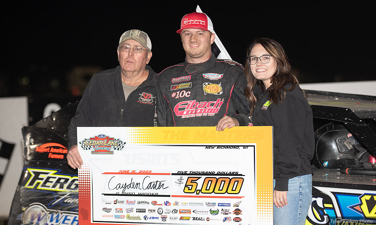 Carter wins USMTS thriller at Cedar Lake Carter wins USMTS thriller at Cedar Lake