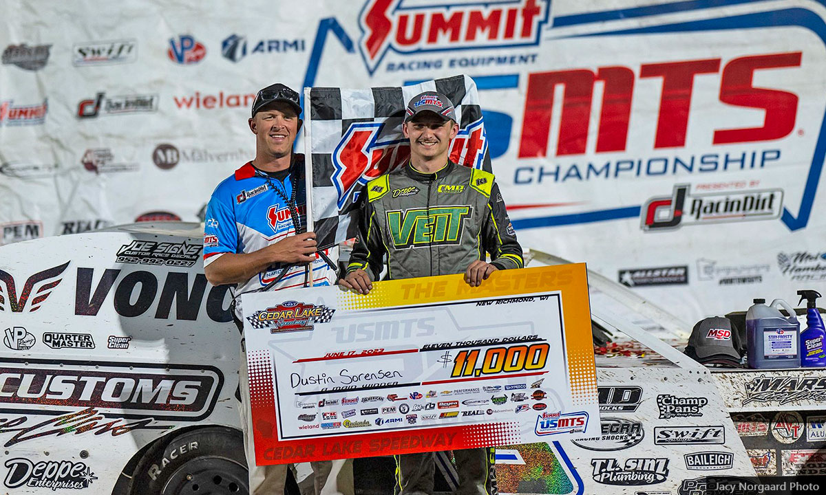 Sorensen checks Saturday box in USMTS Masters finale Sorensen checks Saturday box in USMTS Masters finale