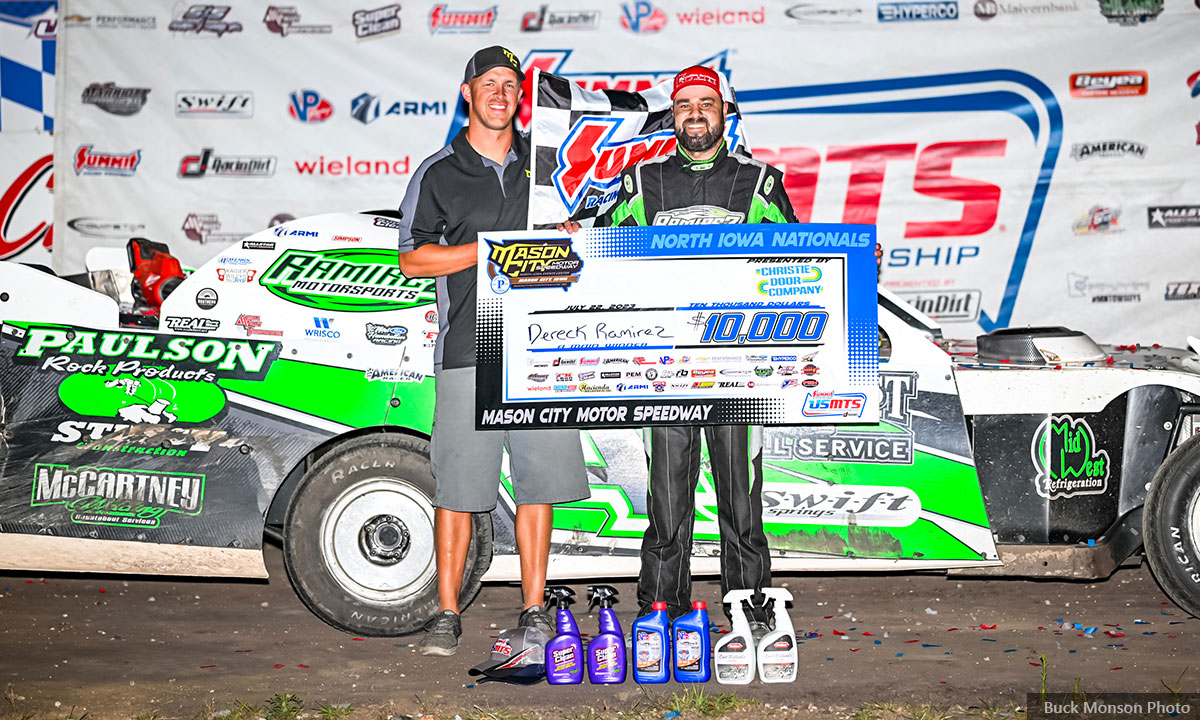 Ramirez rides to $10,000 payday in Mason City Ramirez rides to $10,000 payday in Mason City