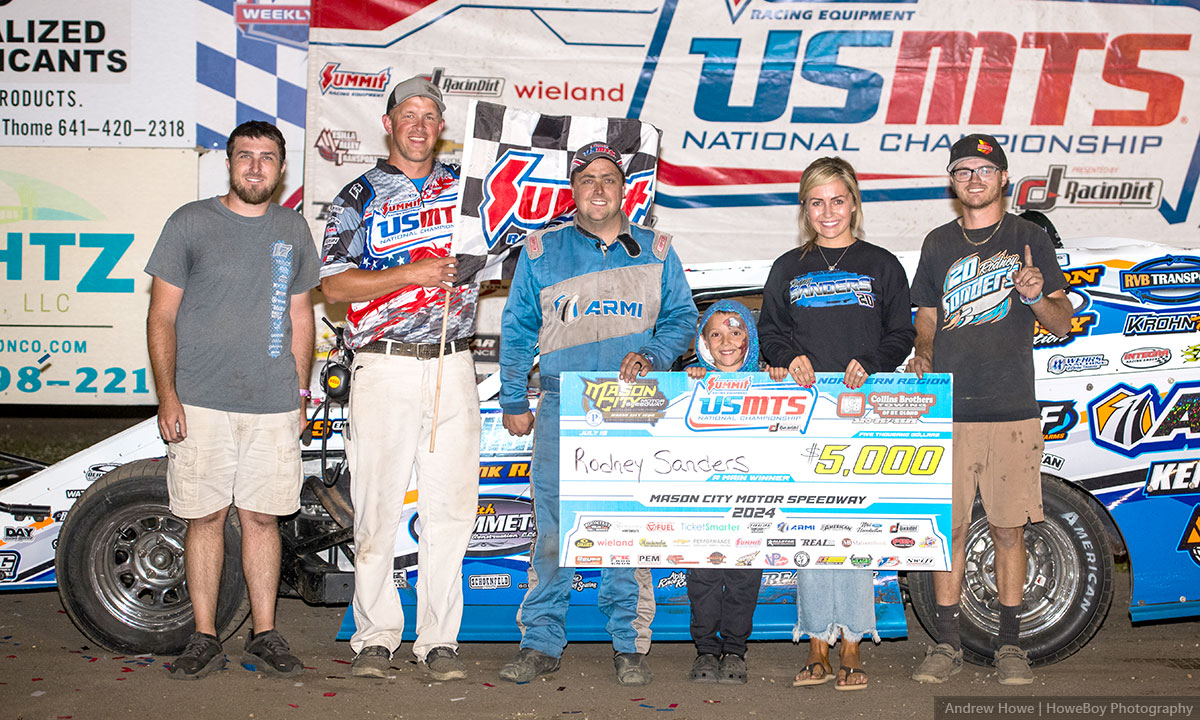 Sanders nips Timm in USMTS North Iowa Nationals nail-biter Sanders nips Timm in USMTS North Iowa Nationals nail-biter