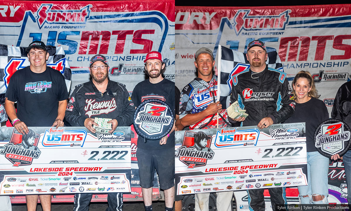 Phillips, Junghans top twin 22-lappers in USMTS Grant Junghans Memorial opener Phillips, Junghans top twin 22-lappers in USMTS Grant Junghans Memorial opener