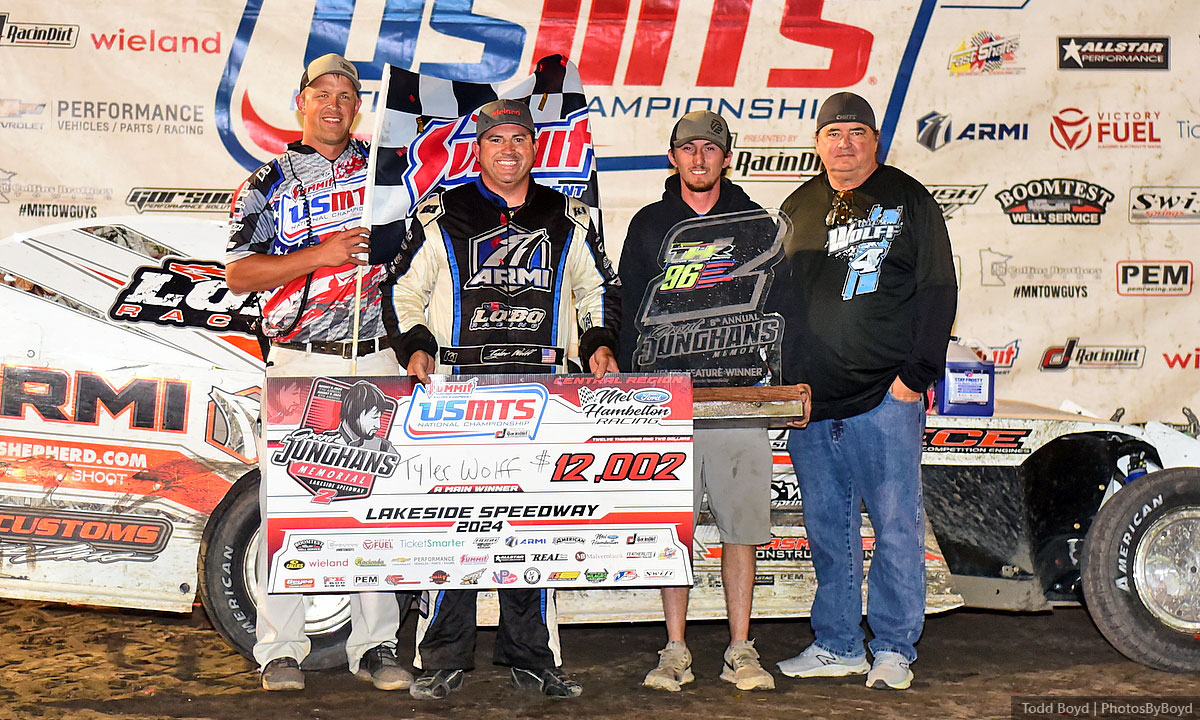 Wolff wins 8th Annual USMTS Grant Junghans Memorial Wolff wins 8th Annual USMTS Grant Junghans Memorial