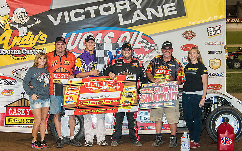 VanderBeek shows the way at Lucas Oil Speedway VanderBeek shows the way at Lucas Oil Speedway
