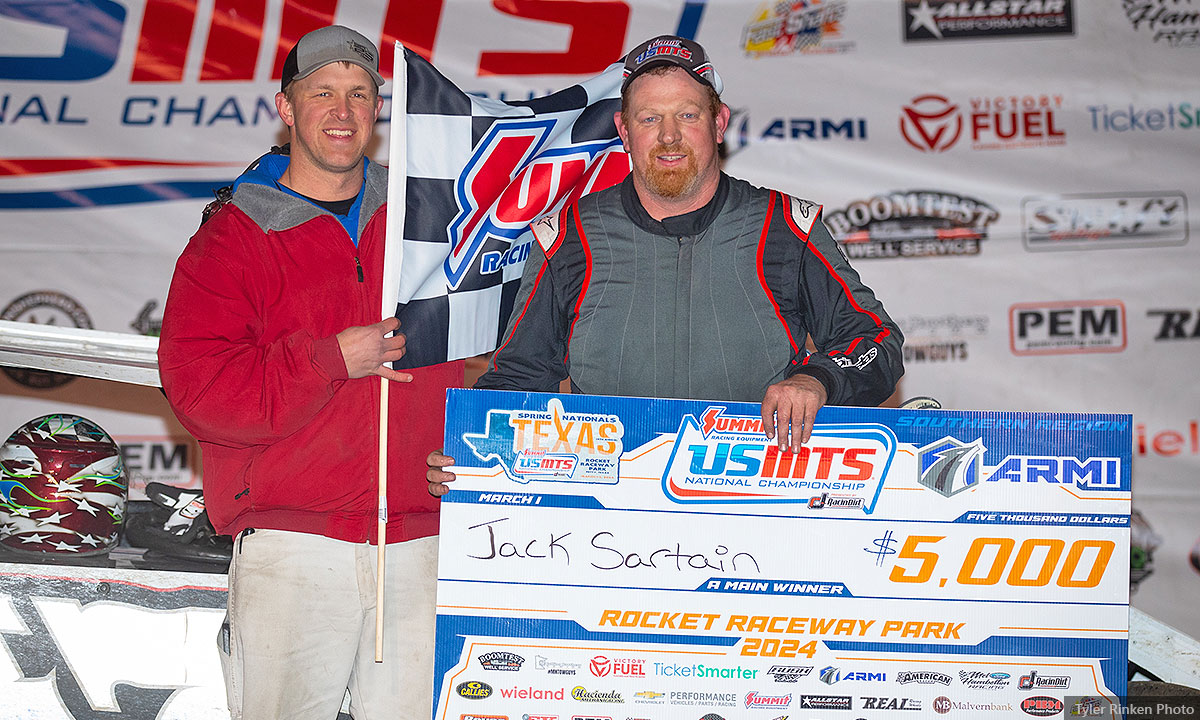 Sartain scores second USMTS win at Rocket Raceway Park Sartain scores second USMTS win at Rocket Raceway Park