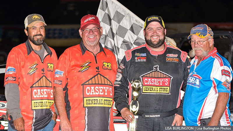 VanderBeek victorious at Lakeside Speedway VanderBeek victorious at Lakeside Speedway