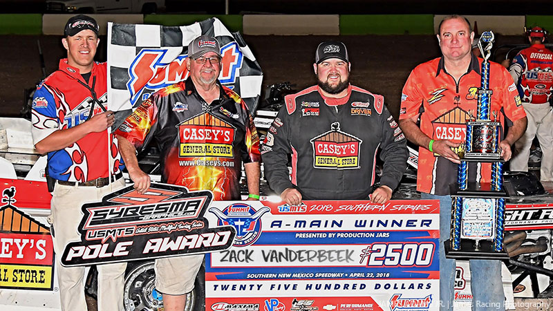 Victory for VanderBeek in Rancho Milagro Short Track Shootout finale Victory for VanderBeek in Rancho Milagro Short Track Shootout finale